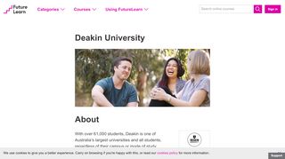 
                            5. Online courses from Deakin University - futurelearn.com