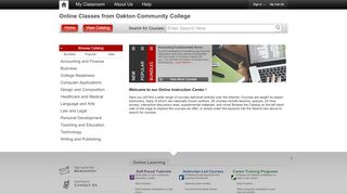 
                            7. Online Courses from Oakton Community College