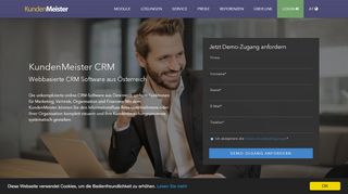 
                            1. Online CRM Software System: KundenMeister