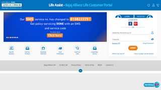 
                            6. Online Customer Portal - Bajaj Allianz Life Insurance