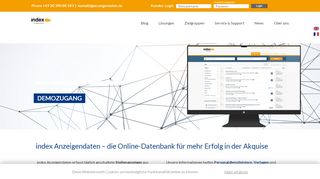 
                            1. Online-Datenbank für Stellenanzeigen | index …