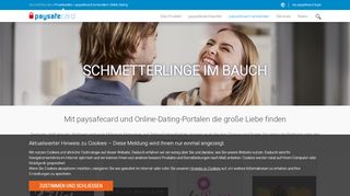 
                            5. Online Dating auf hohem Niveau - paysafecard.com