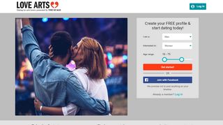 
                            4. Online dating with LoveArts.com | Dating for singles who love ...
