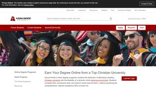 
                            5. Online Degree Programs - Azusa Pacific University