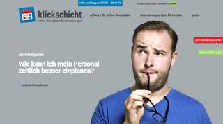 
                            1. Online Dienstpläne mit klickschicht - Dienstplan …