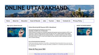 
                            3. Online Electricity Bill Payment UPCL Uttarakhand