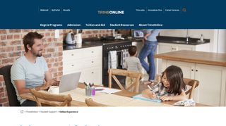 
                            3. Online Experience - Trine University