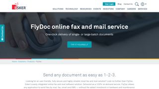 
                            6. Online Fax Service For Document Automation - Esker