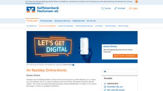
                            4. Online-Girokonto - Raiffeisenbank Flachsmeer eG