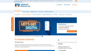 
                            1. Online-Girokonto - Volksbank Delitzsch eG …