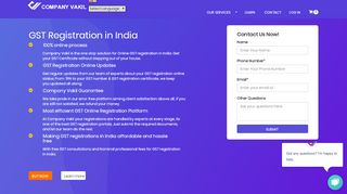 
                            8. Online GST Registration in India, GST Application Portal ...