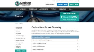 
                            4. Online Healthcare Training - Online ... - Ashworth College