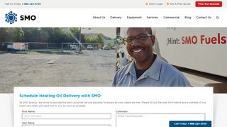 
                            3. Online Heating Oil Delivery in Southern MD - Order ... - SMO Energy