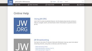 
                            9. Online Help & How-To's—JW.ORG Website & Apps | JW.ORG ...