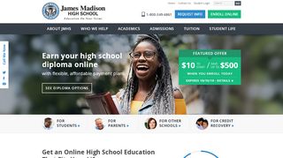 
                            2. Online High School - Classes for Diploma - James Madison ...