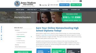 
                            1. Online Homeschooling High School - James …