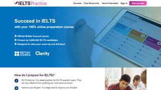 
                            6. Online IELTS practice platform | IELTSpractice