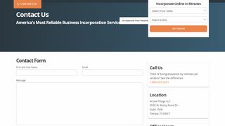 
                            3. Online Incorporation Services | Forming An LLC ... - Active Filings