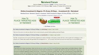 
                            8. Online Investment In Nigeria- 5% Every 30 Days ...