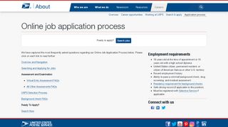 
                            4. Online job application process - Careers - About.usps.com