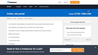 
                            5. Online Job portal | Codeigniter | HTML5 | MySQL | PHP | Software ...