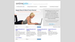 
                            9. Online Jobs – Apply Now & Work From Home