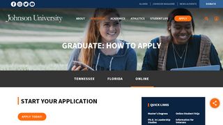 
                            5. Online | Johnson University | Johnson University