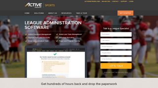 
                            2. Online League Administration Software for Sports League Management