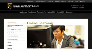 
                            2. Online Learning | Monroe Community College | Rochester, NY