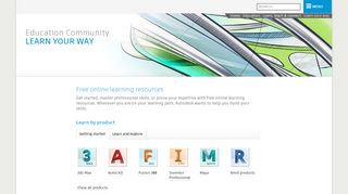 
                            3. Online Learning Resources | Autodesk Education Community