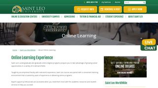 
                            9. Online Learning - Saint Leo University Online | Saint …