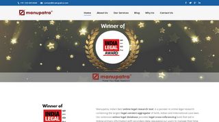 
                            2. Online Legal Research Services | Manupatra.net