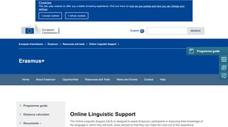 
                            6. Online Linguistic Support | Erasmus+