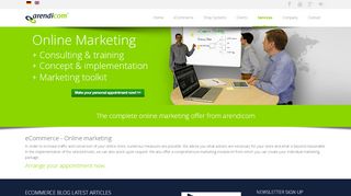 
                            6. Online marketing - eCommerce by Arendicom GmbH