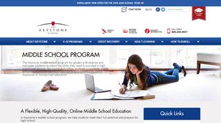 
                            6. Online Middle School Courses & Homeschooling | The Keystone School