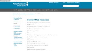 
                            3. Online MMSD Resources | Library Media Services