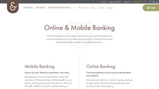 
                            6. Online & Mobile Banking | Field & Main Bank