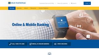 
                            2. Online & Mobile Banking | Old National Bank