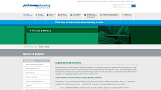 
                            8. Online & Mobile - Jack Henry Banking
