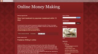 
                            1. Online Money Making - blogspot.com