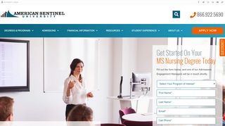 
                            3. Online MSN Program | American Sentinel University