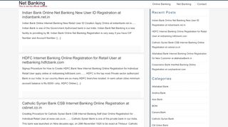 
                            7. Online Net Banking Internet Banking New Retail User Login ...