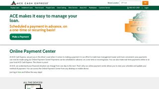 
                            7. Online Payment Center | ACE Cash Express