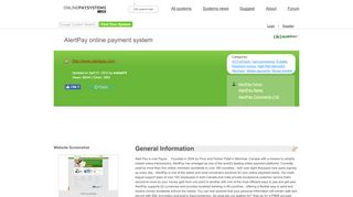 
                            9. Online Payment Systems : AlertPay full description