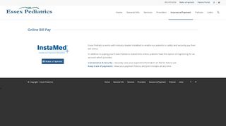 
                            6. Online Payments – Essex Pediatrics