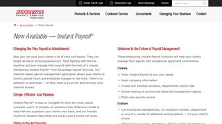 
                            4. Online Payroll | Advantage Payroll Services