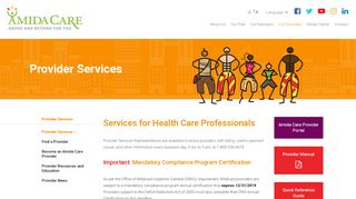 
                            5. Online Portal for Providers | Amida Care | NYC