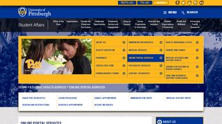 
                            8. ONLINE PORTAL SERVICES | Student Affairs