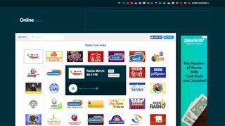 
                            5. Online radio from India - FM radio stations live on internet