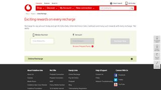 
                            8. Online Recharge | Easy Mobile Recharge - Vodafone India